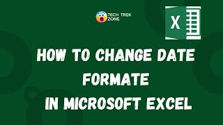 How to change Date Format in Excel  Change date format in Microsoft Excel  Microsoft Excel  Excel [upl. by Rudelson]