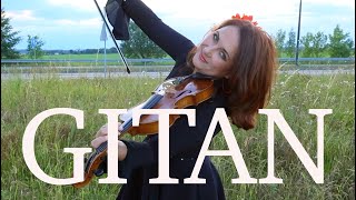 Gitan  Garou E5 S3 Marzena Woźniak cover violin and piano Summer hits [upl. by Nickolai]