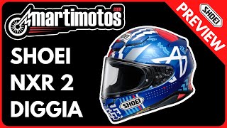 Preview  Shoei NXR 2 Diggia [upl. by Osmo]