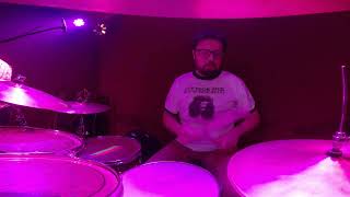 Billy Joel  Pressure Live Cover Isolated Drum Mix  Drum Cam 20240414 [upl. by Akoyin]