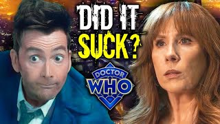 DID IT SUCK  Doctor Who THE STAR BEAST REVIEW [upl. by Anrahs333]