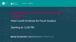 Peter Levell ESCoE Economic Measurement Webinar 31 October 2024 [upl. by Deedee]