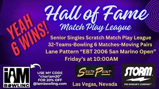 Hall of Fame Scratch Sr Matchplay League Week10 110824 [upl. by Ansev]