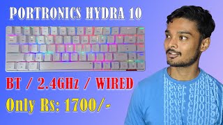 The ultimate Budget Gaming Keyboard Portronics Hydra 10 [upl. by Anidualc]