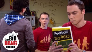 Sheldon Explains Football to Leonard  The Big Bang Theory [upl. by Renado]