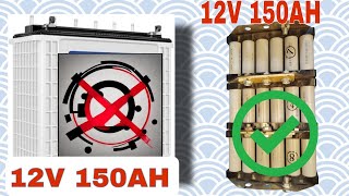 150AH Lithium Ion Battery Home made  batterytechnology liionbattery homemade bms [upl. by Bergess]