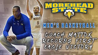 Morehead State Beats Boyce Jonathan Mattox Records First Win as Head Coach [upl. by Heidy]