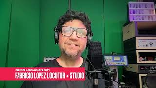 Demo Locución Sky Latam  Fabricio Lopez [upl. by Ispep]