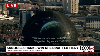 NHL Draft comes to Sphere Las Vegas next month [upl. by Ylrac]