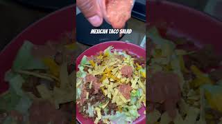 La Mejor Ensalada de Tacos Mexicana Que Harás Hoy 🌮🥗 RecetaFácil [upl. by Yelkao353]