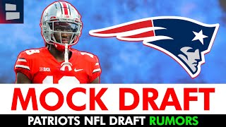 NFL Mock Draft Patriots 3Round Draft WayTooEarly Edition For 2024 NFL Draft [upl. by Zashin]