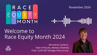 Introducing Race Equity Month 2024 [upl. by Biddick]