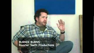 Rooster Teeth Burnie Burns Interview pt 1 [upl. by Harty]