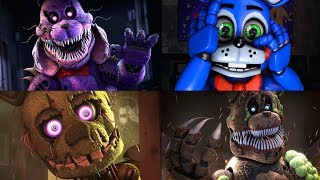 10 FIVE NIGHTS AT FREDDYS ANIMATRONIC VOICES ANIMATED FNAF ANIMATIONS [upl. by Rafiq370]