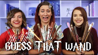 Blind Harry Potter WAND Challenge ft Cherry Wallis and Tessa Netting [upl. by Byron]