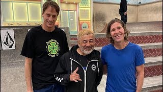 LEGENDS OF SKATEBOARDING 2020  Tony Hawk Rodney Mullen amp Steve Caballero [upl. by Nwonknu218]