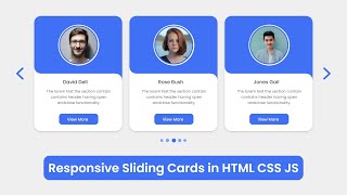 How to make Responsive Card Slider in HTML CSS amp JavaScript  SwiperJs [upl. by Sadella402]