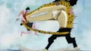 Luffy vs Lucci Rokuougan vs Jet Gatling Gun [upl. by Alidia]