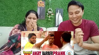 INDIAN REACTION ON ANGRY BARBER PRANK  PART 2  NADIR ALI P4 PAKAO  REACTION BY SG VIBES [upl. by Shantha]