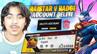 Panel User Banned Raistar quotVquot Badge Account ❓ Comback 0  3 Against Panel User  Laka Gamer [upl. by Dadirac176]