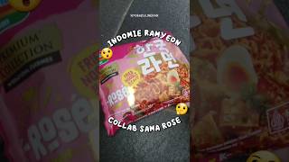 BARU MIE GORENG KOREA ROSÉ INDOMIE NEW JEANS  NYOBAKULINERAN rose ramyeon spicyfood short [upl. by Erkan]