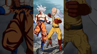 Goku vs One punch man  Characters  goku saitama onepunchman dragonball youtubeshorts [upl. by Nytsuj]