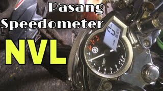 Pasang speedometer NVL di motor cb 100 dodoetutor [upl. by Aivatal]