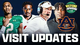 Auburn FLIP Targets On Campus Hugh Freeze Roster ReBuild  Latest Auburn Recruiting News [upl. by Dnalon]