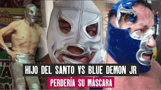 El hijo del Santo vs Blue Demon perdería su mascara y termina su legado [upl. by Haroved983]