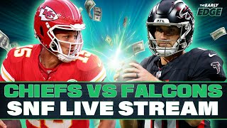 ChiefsFalcons LIVE STREAM Sunday Night Football Picks Best Bets Player Props amp Parlays [upl. by Luedtke]