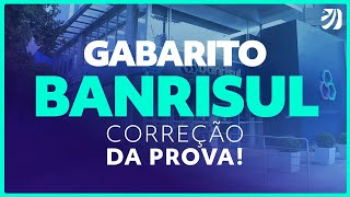 Gabarito Concurso Banrisul correção da prova Extraoficial [upl. by Alyehs684]