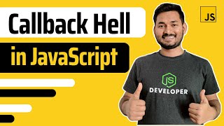 Callback Hell in JavaScript  The Complete JavaScript Course  Ep72 [upl. by Cowey]