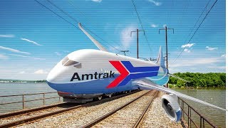 Wendover is WRONG  Amtrak IS Turning into an Airline [upl. by Siuoleoj462]