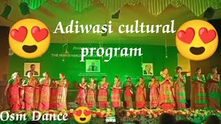 Adiwasi cultural program। Jhargram Raj College [upl. by Edelsten]