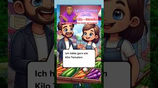 German Der Einkauf auf dem Markt auf Deutsch So gehtsdeutsch shorts germanlanguage [upl. by Sophy]