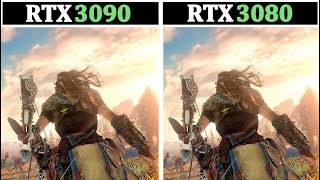 RTX 3090 OCSTOCK vs RTX 3080 OCSTOCK  4K Ultrawide 1440P 1080P [upl. by Arytas]