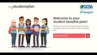 How to Generate GCSA myBenefits Card  Georgian College  MyStudentPlan [upl. by Erme]