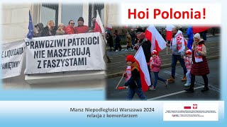 PoolseMedia Marsz Niepodległości Warszawa 2024 [upl. by Hewitt762]