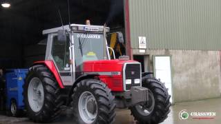 GRASSMEN  Massey Ferguson 3120 Meets the Dyno [upl. by Llerdna]