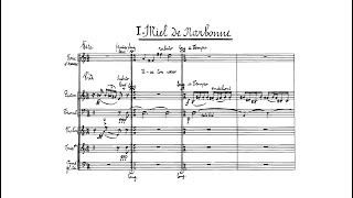 Francis Poulenc  Cocardes With score [upl. by Placida]