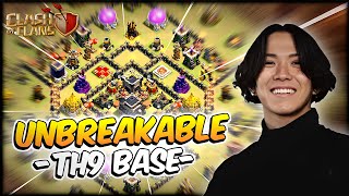 New base  th9 war base with copy link Clash of clans [upl. by Nit]