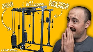 BudgetFriendly REP Ares Or… Body Solid Functional Trainer Rack Review [upl. by Slorac]