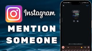 How To Mention Someone In Instagram Notes [upl. by Donna]