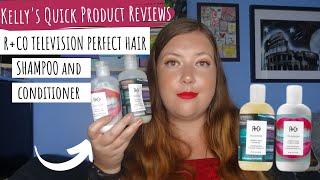 RCO TELEVISION PERFECT HAIR SHAMPOO AND CONDITIONER  Kellys Quick Product Reviews  Kelly Marie [upl. by Irami]