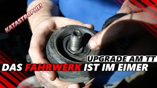 Die Domlager sind komplett am Ars Fahrwerk Erneuerung am Audi TT 18T cars tutorial viral [upl. by Britta780]