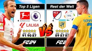 TOP 5 Ligen AllStars vs Rest der Welt AllStars in FC 24 👀🚀 [upl. by Eldrida960]