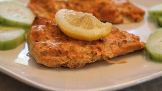 Easy Indian Recipes  Spicy Yogurt Baked Salmon [upl. by Llednar]