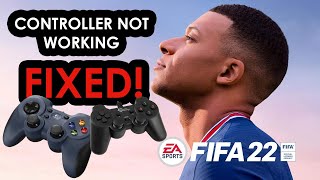 FIFA 22 Quick Controller Fix  PC controller Not Working FIXED [upl. by Annel872]