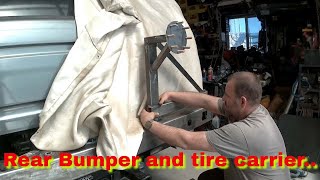 OBS Ford 4X4 Diesel 6 Door Bronco Build  Part 31  Rear Bumper Start [upl. by Honoria]