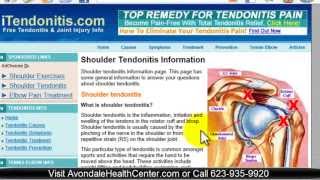 Easy Exercises For Shoulder Tendonitis in Avondale AZ [upl. by Nortna]